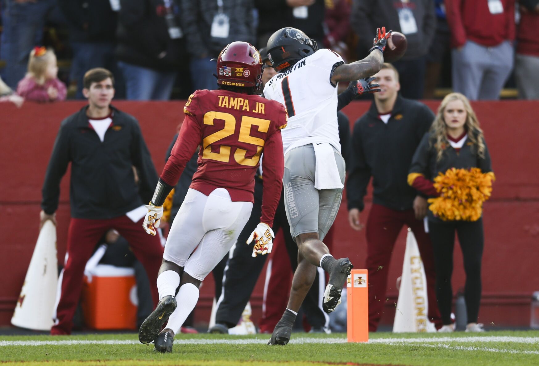 Oct. 23: OSU 21, Iowa State 24
